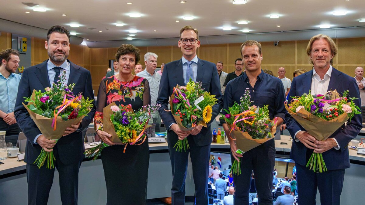 Pb 34 nieuwe wethouders