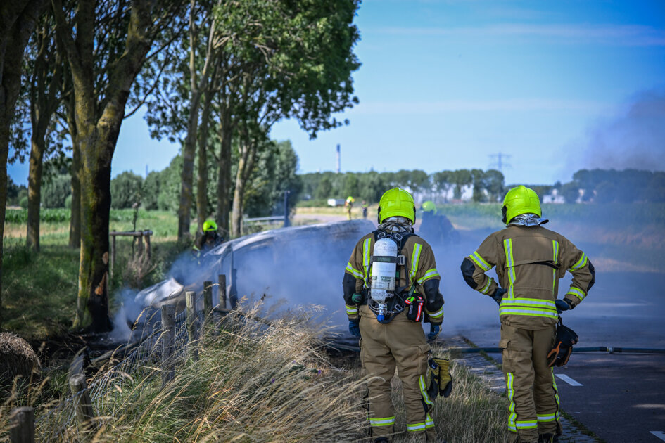 Bestuurder aangehouden na eenzijdig ongeval in Simonshaven