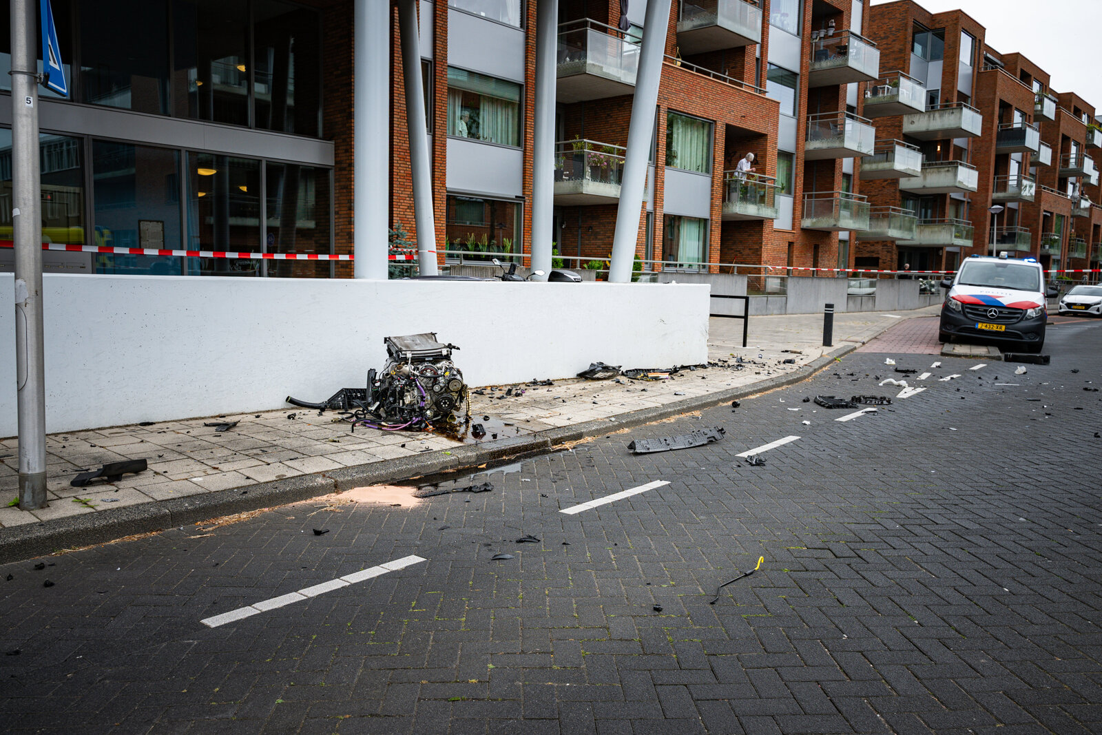 Ongeval Rozenlaan Spijkenisse 1