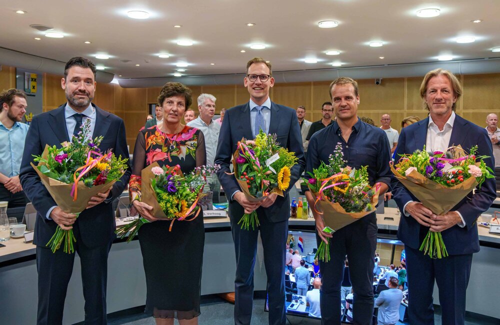 Pb 34 nieuwe wethouders